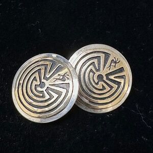 M. M Rogers 14k  .925 Earrings